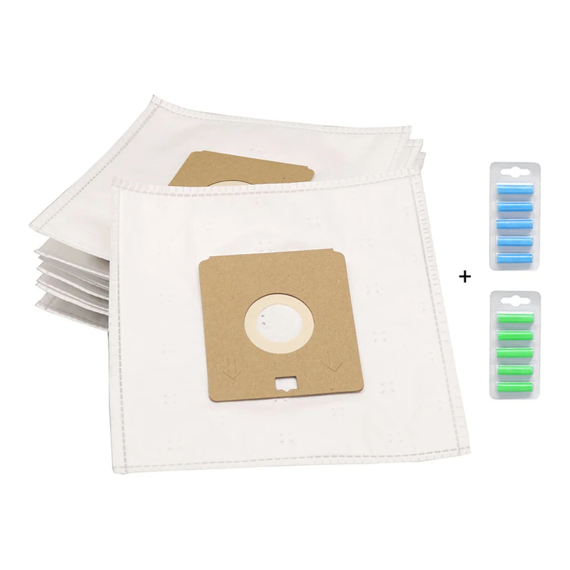 Stofzakkie universele stofzuigerzakken Small 10 stuks + 10 geurstaafjes + gratis filter
