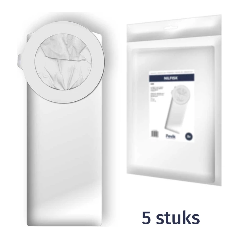 Nilfisk GD5 stofzuigerzakken 5 stuks (eigen merk)
