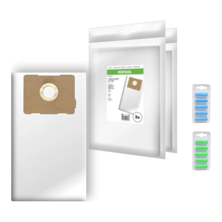 Festool CT 17 E stofzuigerzakken 10 stuks + 10 geurstaafjes (eigen merk)