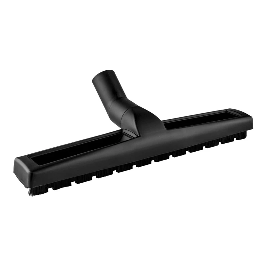 Parketzuigmond 36cm breed met nylonhaar en wieltjes Ø35 mm (eigen merk)