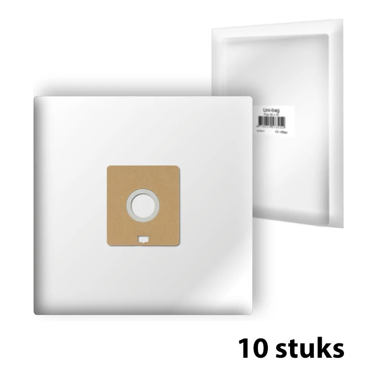 Stofzakkie universele stofzuigerzakken Plus 10 stuks + gratis filter