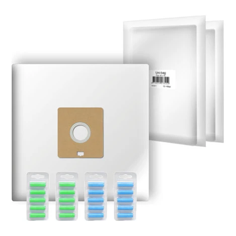 Stofzakkie universele stofzuigerzakken Plus 20 stuks + 20 geurstaafjes + gratis filters