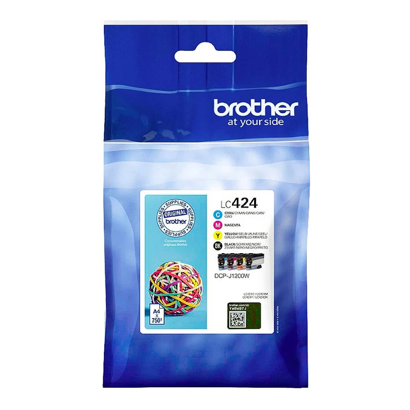 Brother LC-424VAL inktcartridges voordeelbundel (origineel)