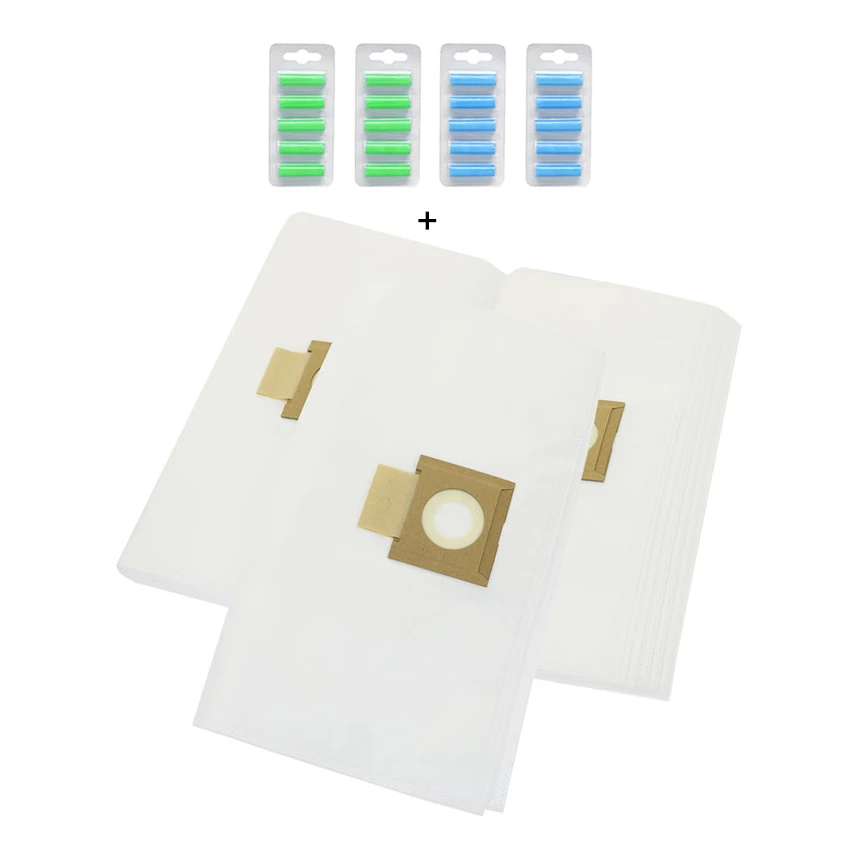 Nilfisk VA81400-P10 stofzuigerzakken 20 stuks + 20 geurstaafjes (origineel)