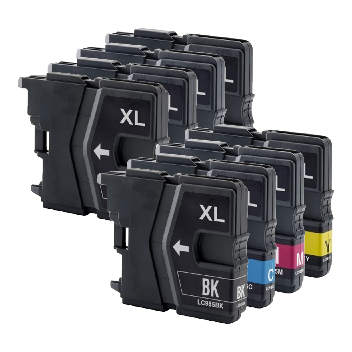 2x Huismerk Brother LC-985 XL inktcartridges voordeelbundel