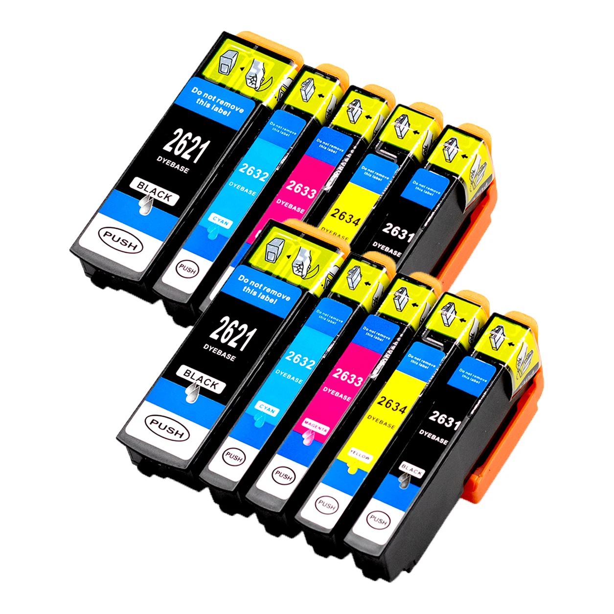 2x Huismerk Epson 26 XL inktcartridges voordeelbundel (5set)