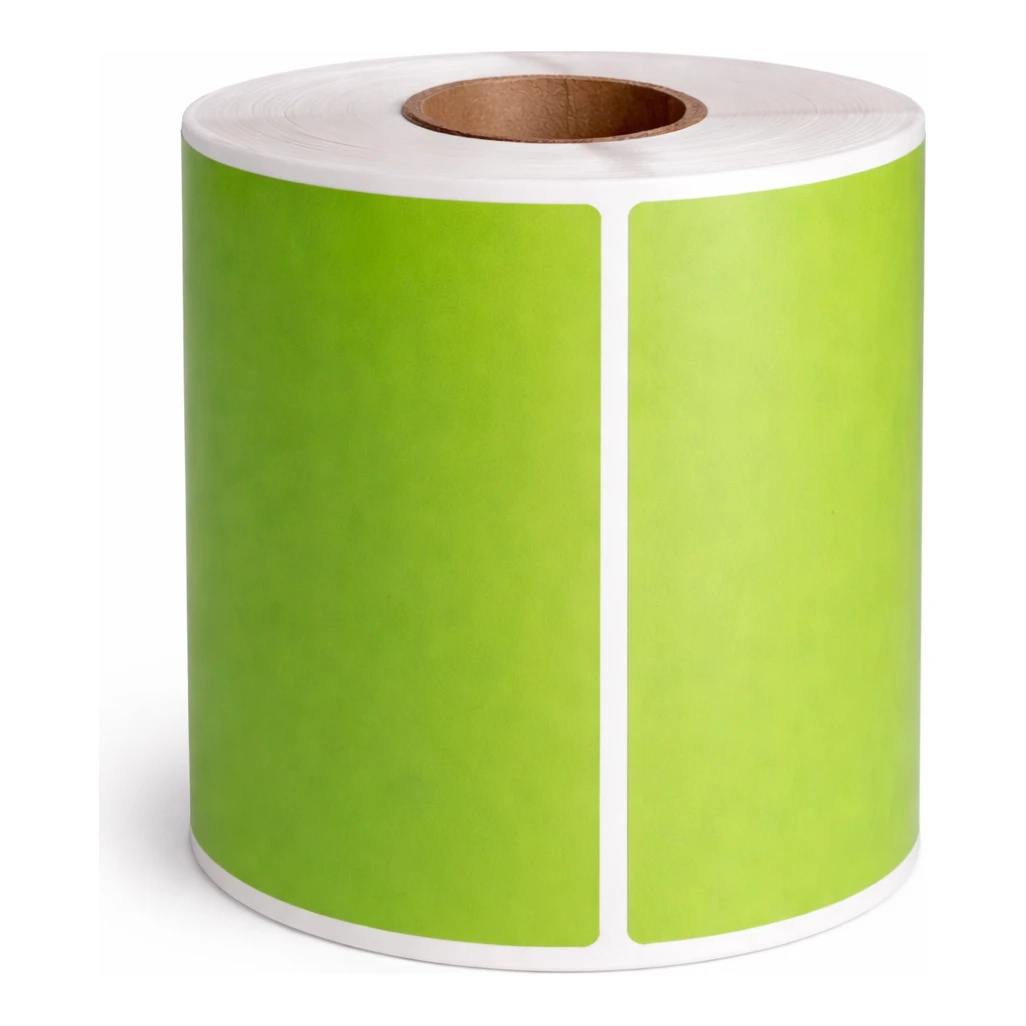 Zebra compatible PostNL verzendlabels groen, 102 mm x 152 mm