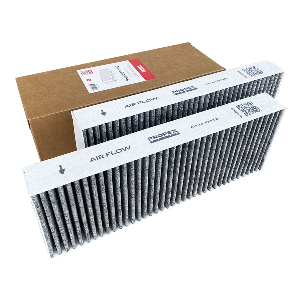 BORA BAKFS koolstoffilters afzuigkap/kookplaat 2 stuks voor BORA Basic/GP4/BIU (Propex Parts)