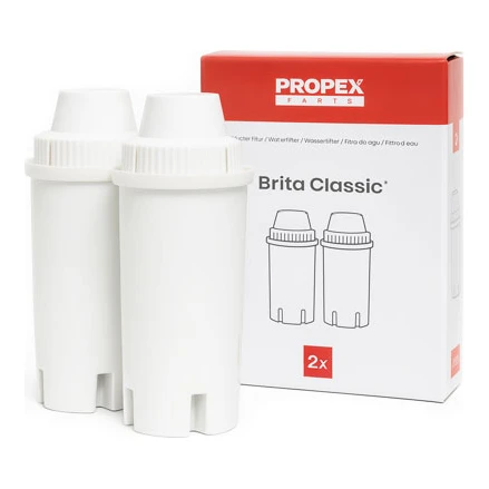 Waterfilter geschikt voor BRITA CLASSIC 2 stuks (Propex Parts)